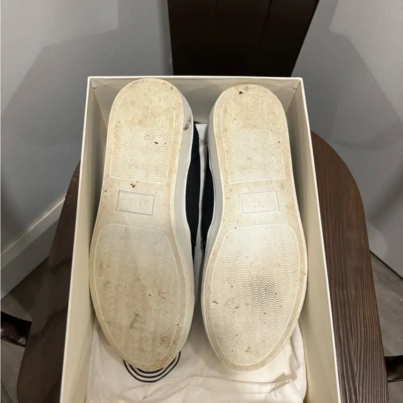 Kenzo Black Slip-Ons with Vibrant Yellow Tiger - Picture 2 of 3